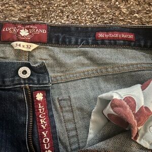 Luck brand 361 vintage straight jeans